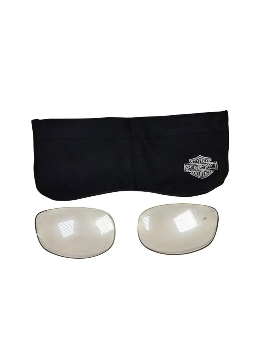 Harley-Davidson Replacement Sunglass Lenses w/ Black Soft Case -Light Brown Tint